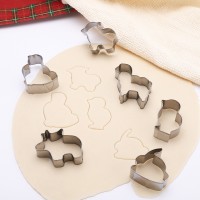 Hot Selling Customized Baking Tool Animal Cookie Mold Cookie Cutters  Tool Set