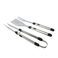 BBQ accessory hand tools sets spatula  tongs and fork for barbecue